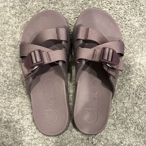 Chaco Chillo Women's Slides Sandals - Purple Size 8
